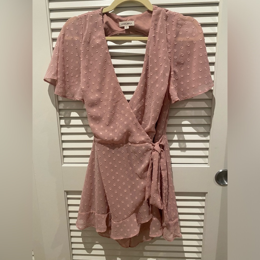Pink romper/dress